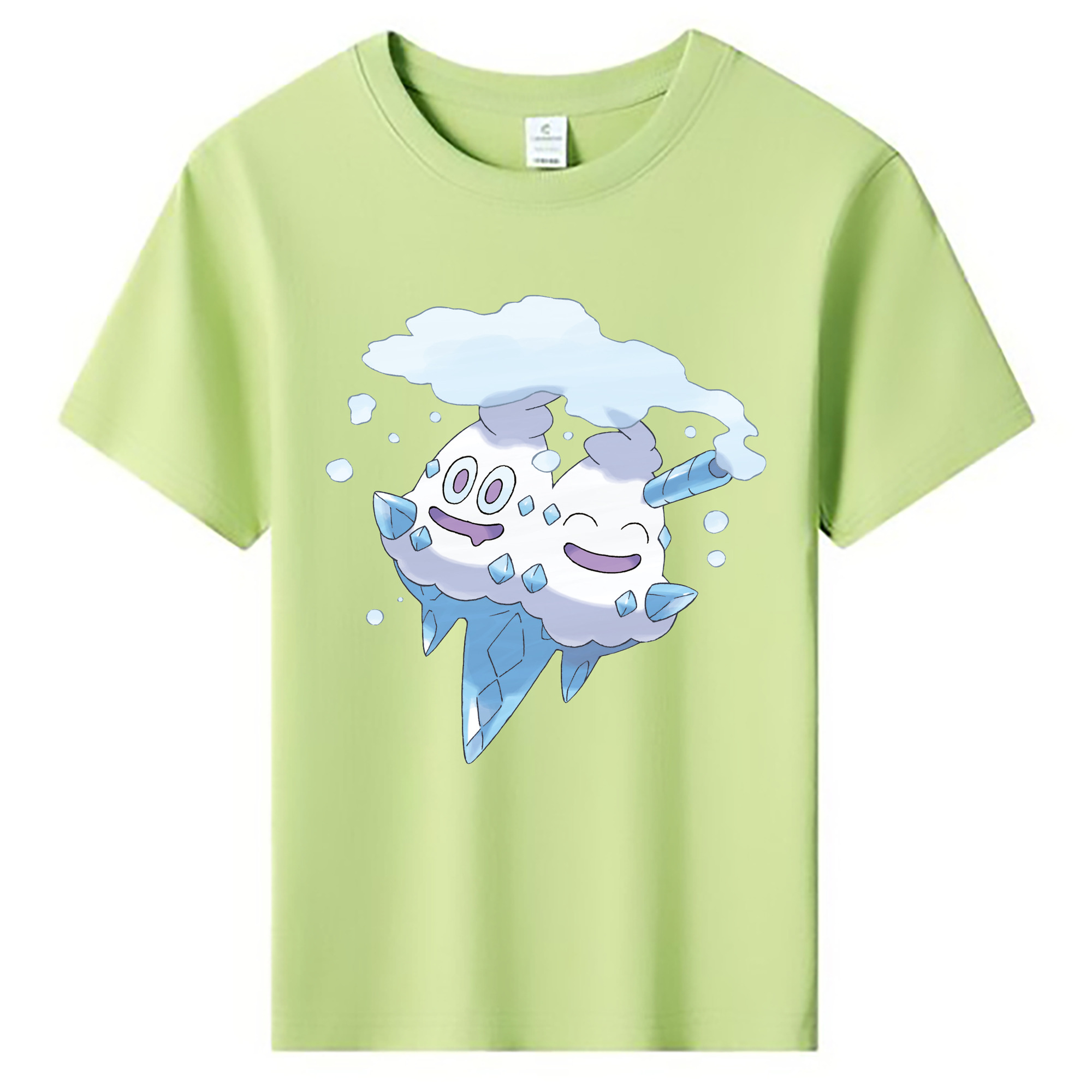 （画像用） ポケットモンスター Pokémon 綿100％キッズTシャツ（フロントプリント）